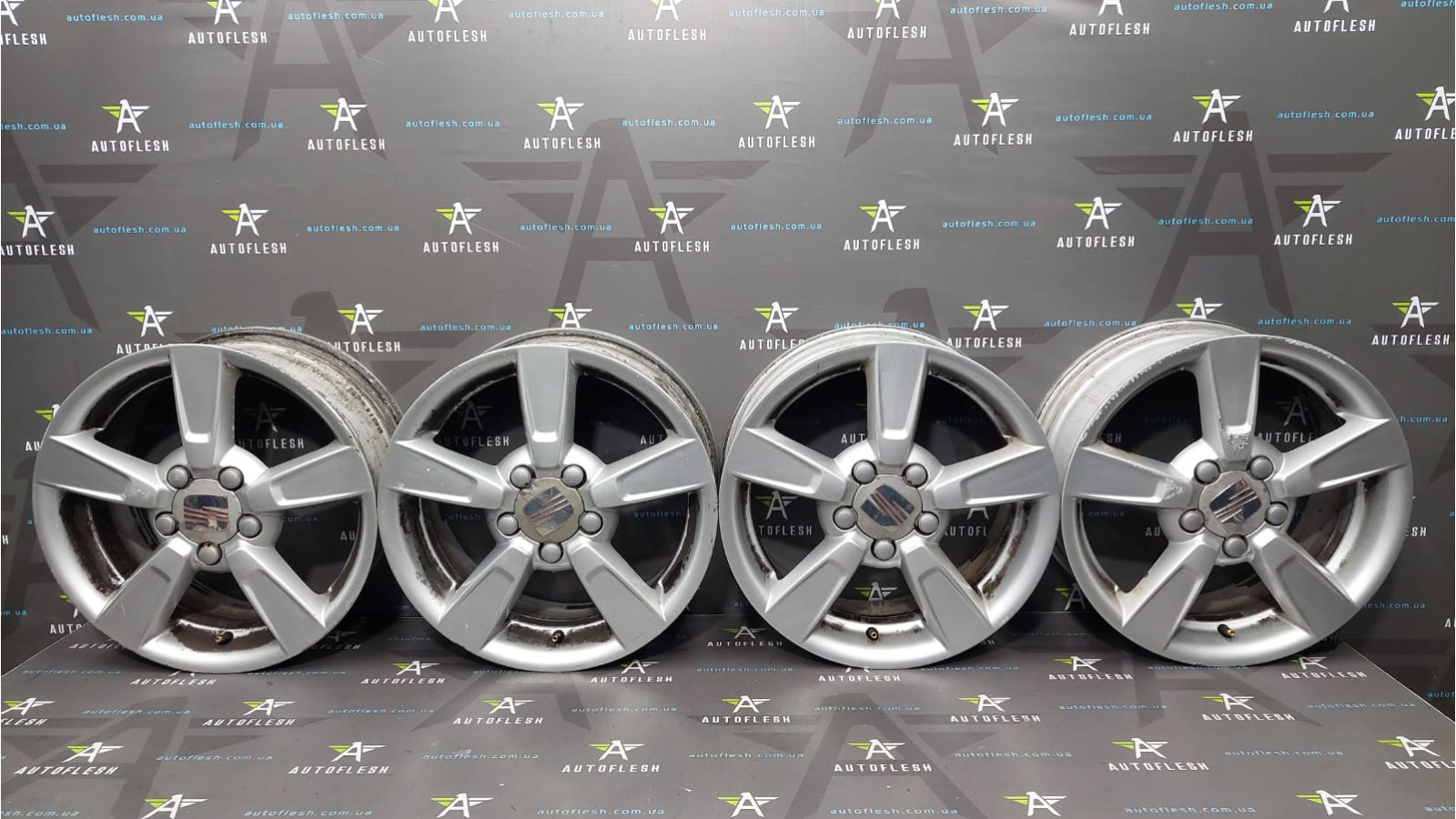 Диски R16 VAG Ronal Badia 6.5Jx16 ET50/ 5x112 5P0601025H Seat сеат бу